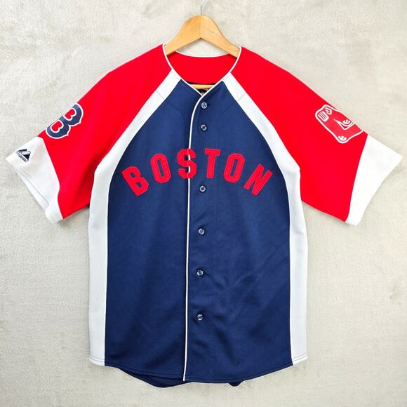 Majestic Other - Boston Red Sox Jersey Carl Yastrzemski #8 Mens Small Cooperstown Collection RARE